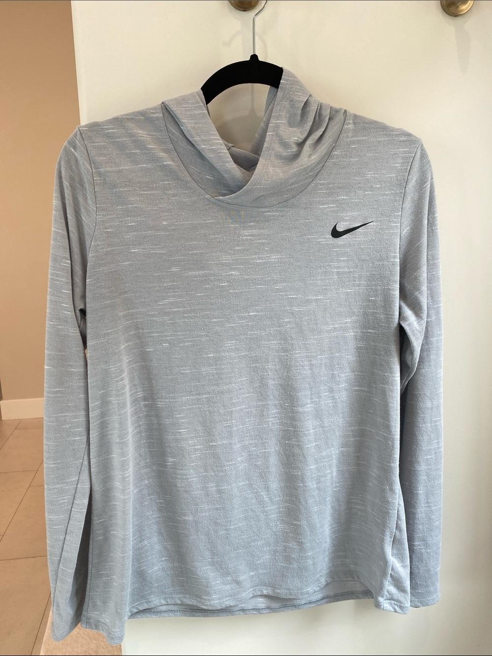 NIKE  Dri-Fit Long Sleeve Hooded Athletic Top